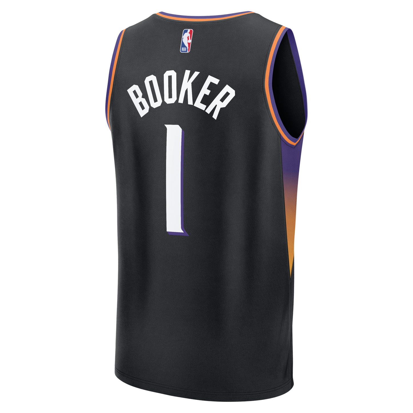Devin Booker Phoenix Suns Fanatics Fast Break Jersey - Statement Edition - Black