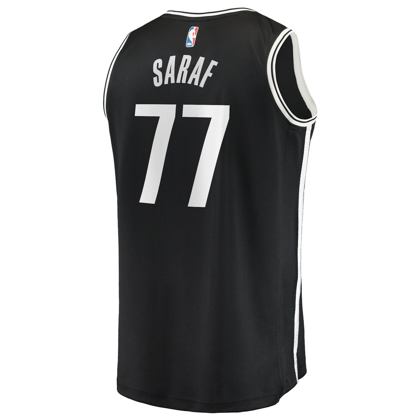 Ben Saraf Brooklyn Nets Fanatics Youth Fast Break Replica Jersey - Black - Icon Edition