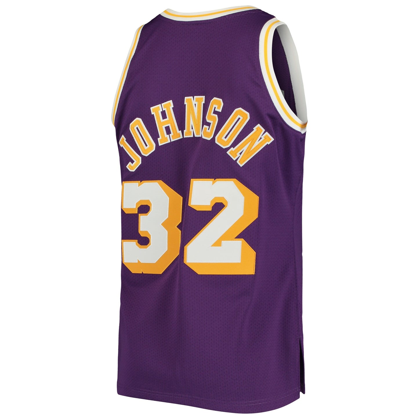 Magic Johnson Los Angeles Lakers Mitchell & Ness 1984/85 Hardwood Classics Authentic Jersey - Gold