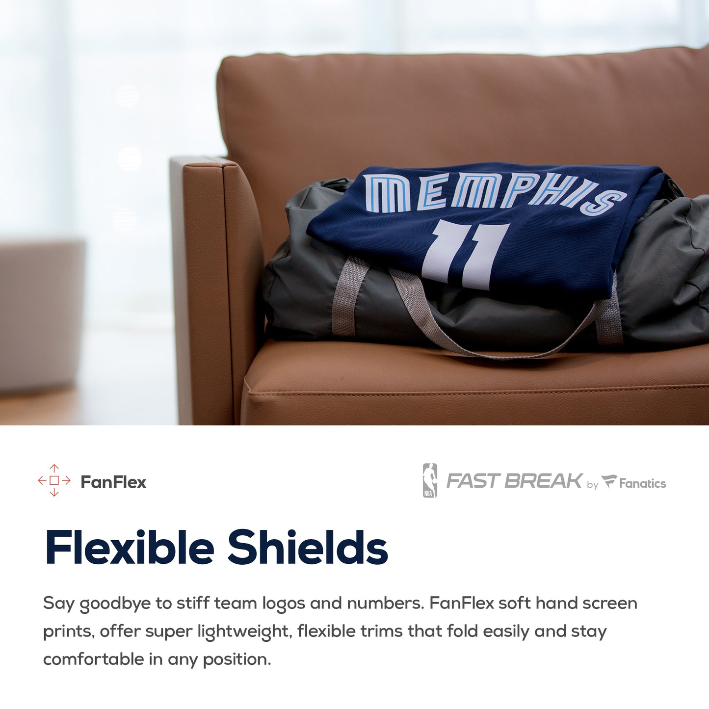 Brandon Clarke Memphis Grizzlies Fanatics Fast Break Replica Jersey Navy - Icon Edition