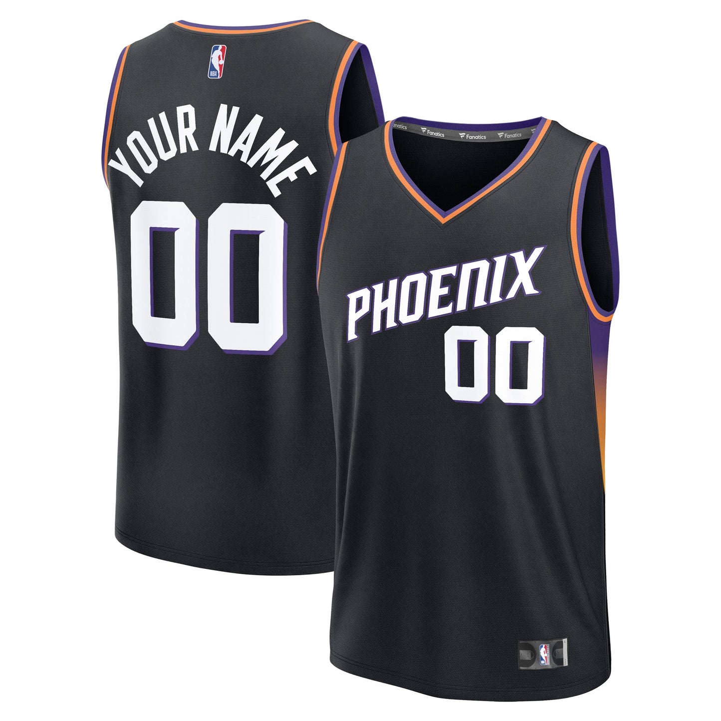 Phoenix Suns Fanatics Fast Break Custom Jersey - Association Edition - White