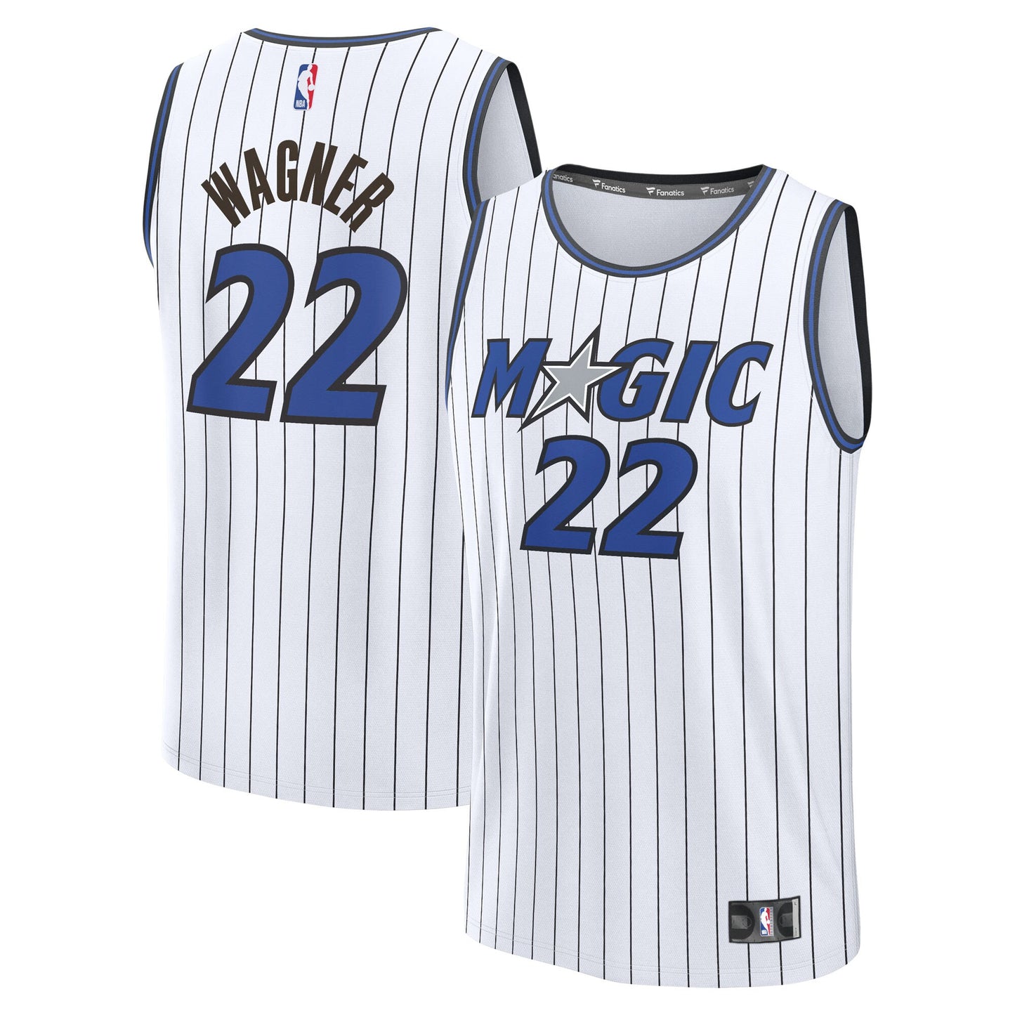 Franz Wagner Orlando Magic Fanatics Youth Fast Break Replica Player Jersey - Association Edition - White
