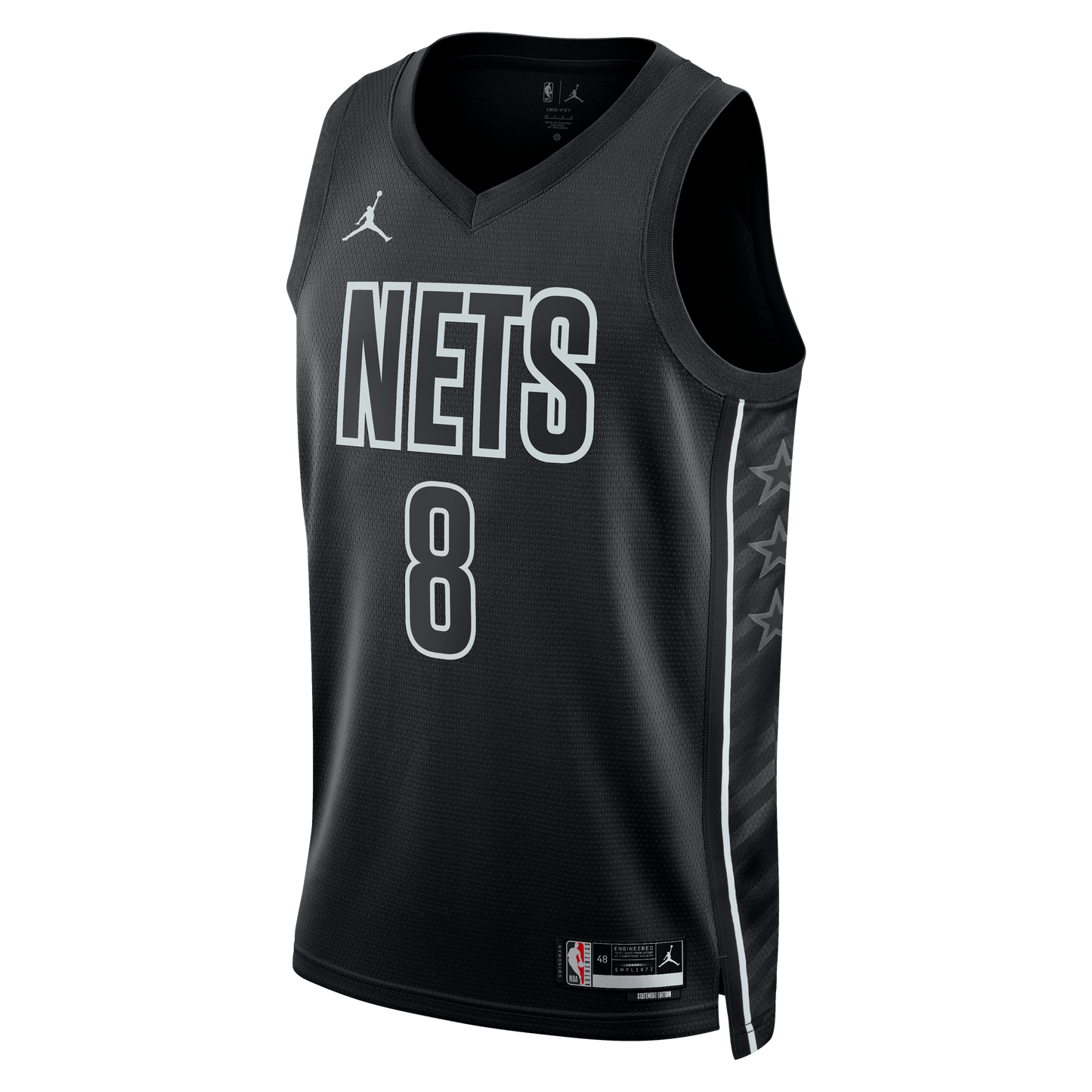 Egor Dëmin Brooklyn Nets Jordan Brand Unisex  Swingman Jersey - Statement Edition - Black