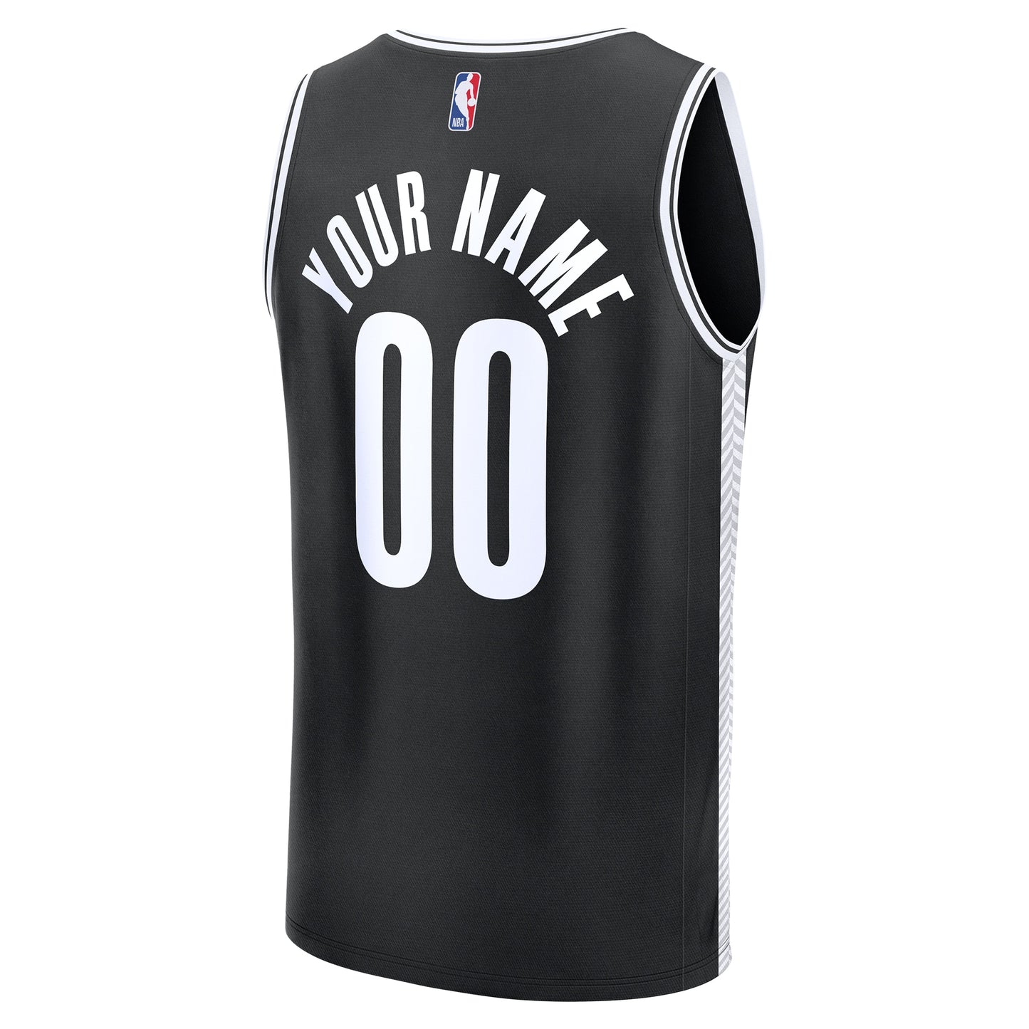 Brooklyn Nets Fanatics Fast Break Custom Jersey - Icon Edition - Black