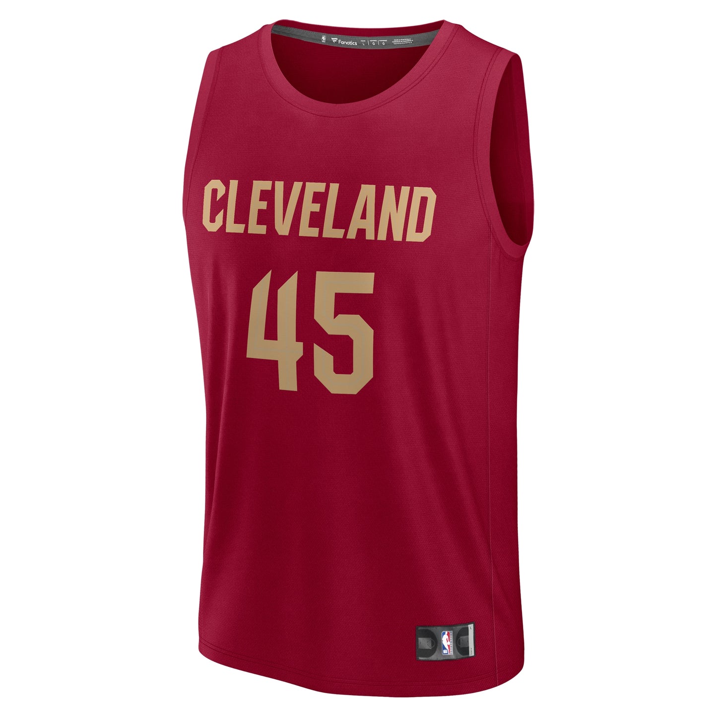 Donovan Mitchell Cleveland Cavaliers Fanatics Youth Fast Break Player Jersey - Icon Edition - Wine