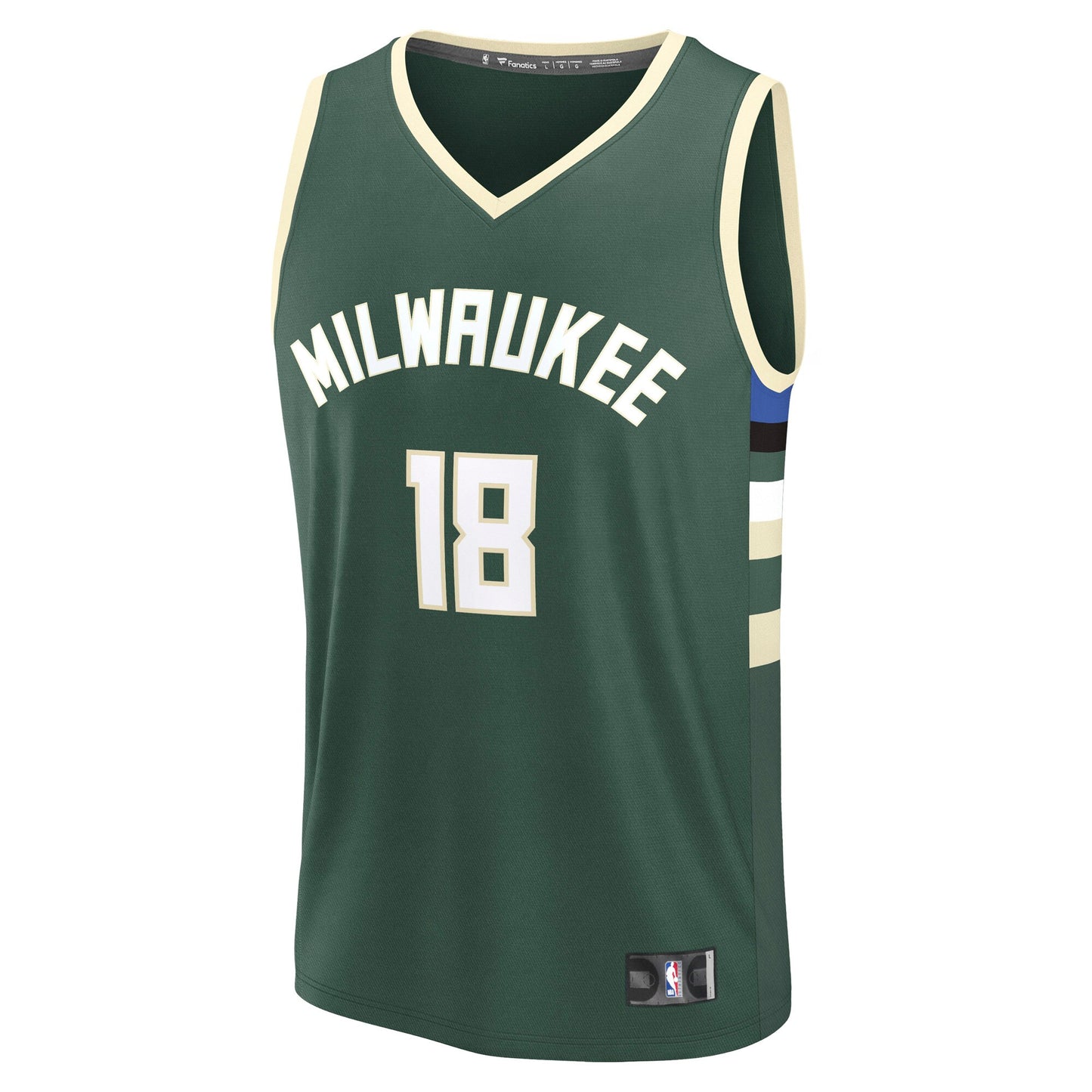 Kyle Kuzma Milwaukee Bucks Fanatics Fast Break Replica Player Jersey - Icon Edition - Hunter Green