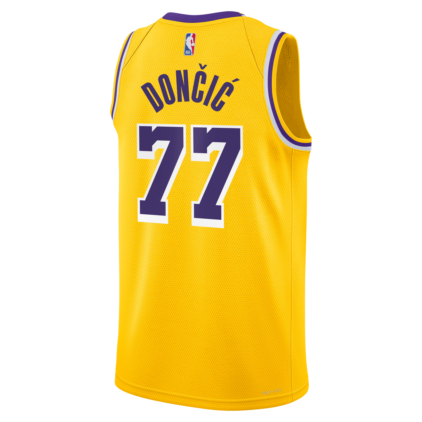 Luka Dončić Los Angeles Lakers Nike Youth Swingman Jersey - Icon Edition - Gold