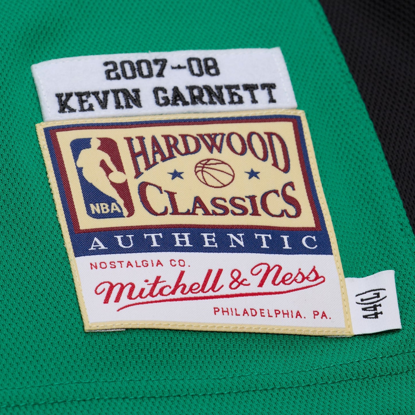 Kevin Garnett Boston Celtics Mitchell & Ness 2007-08 Hardwood Classics Authentic Jersey - Kelly Green