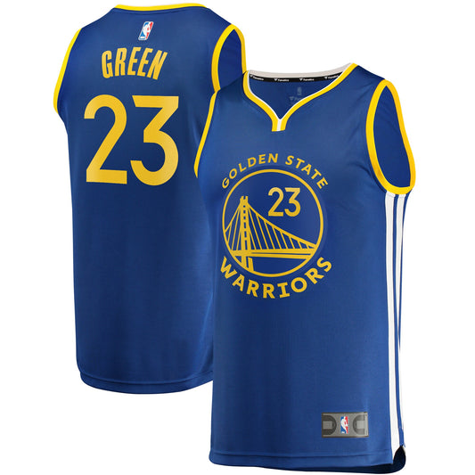 Draymond Green Golden State Warriors Fanatics Fast Break Replica Player Team Jersey - Icon Edition - Royal
