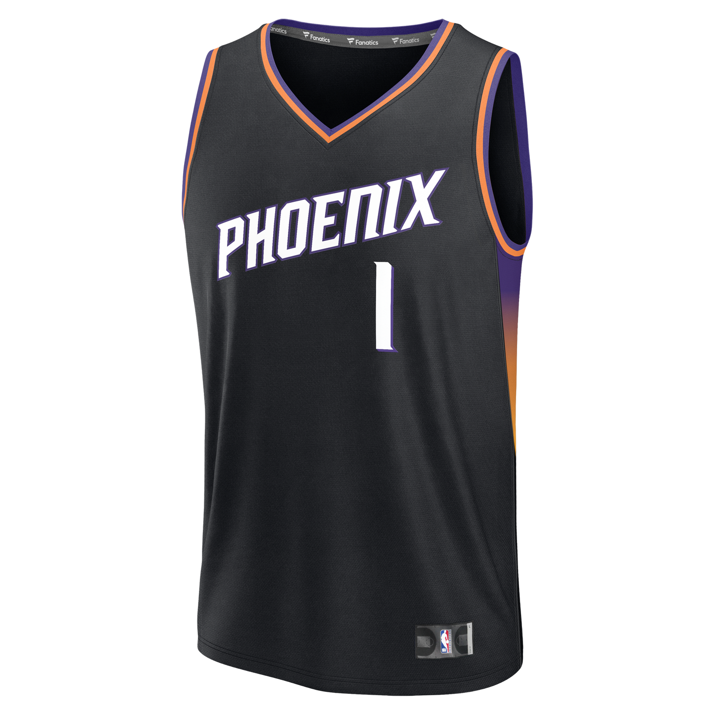 Devin Booker Phoenix Suns Fanatics Youth  Fast Break Jersey - Statement Edition - Black