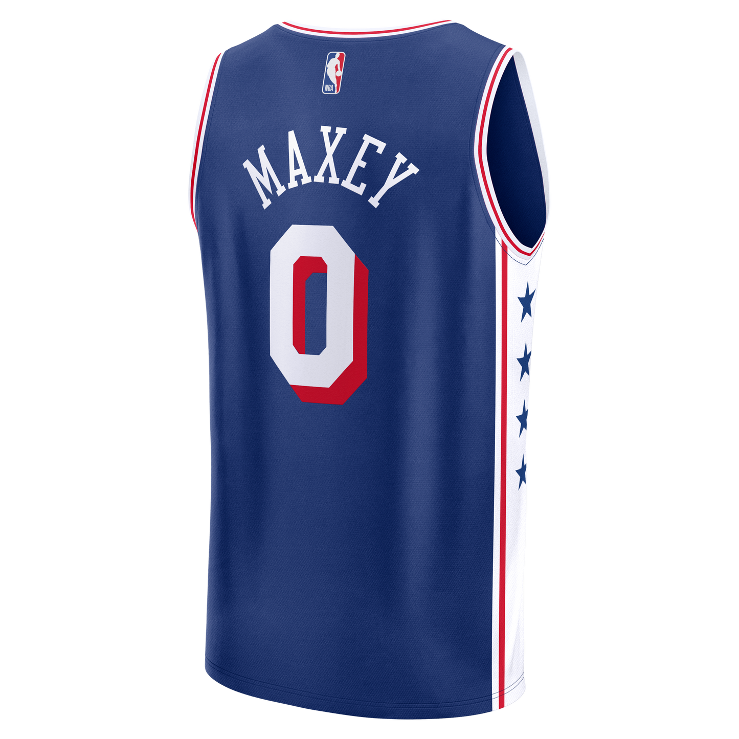 Tyrese Maxey Philadelphia 76ers Fanatics Youth Fast Break Replica Player Jersey - Icon Edition - Royal