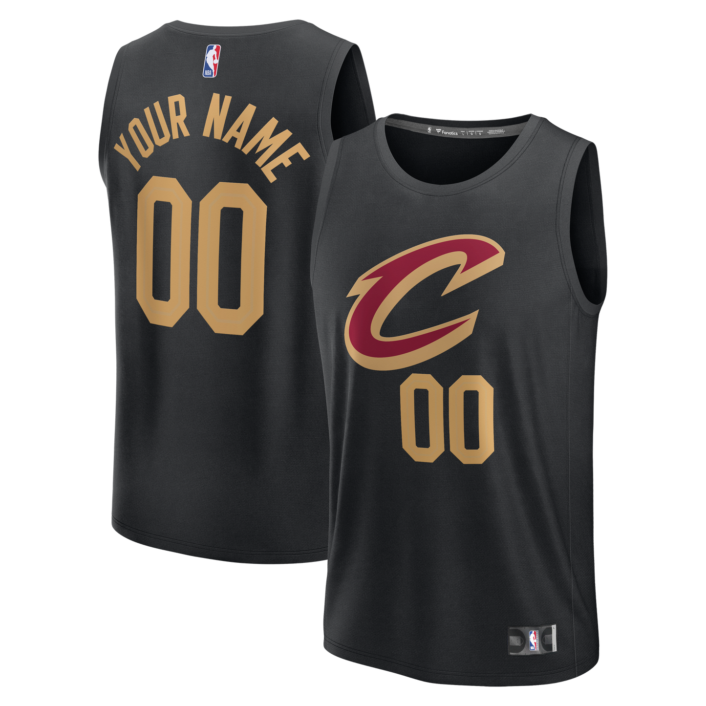 Cleveland Cavaliers Fanatics Youth Fastbreak Custom Jersey - Association Edition - White