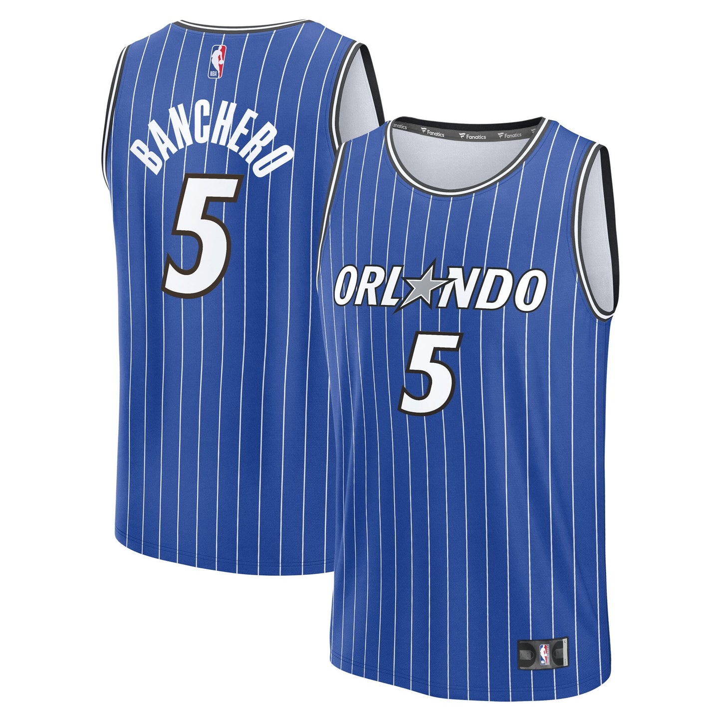 Paolo Banchero Orlando Magic Fanatics Youth Fast Break Replica Player Jersey - Icon Edition - Blue