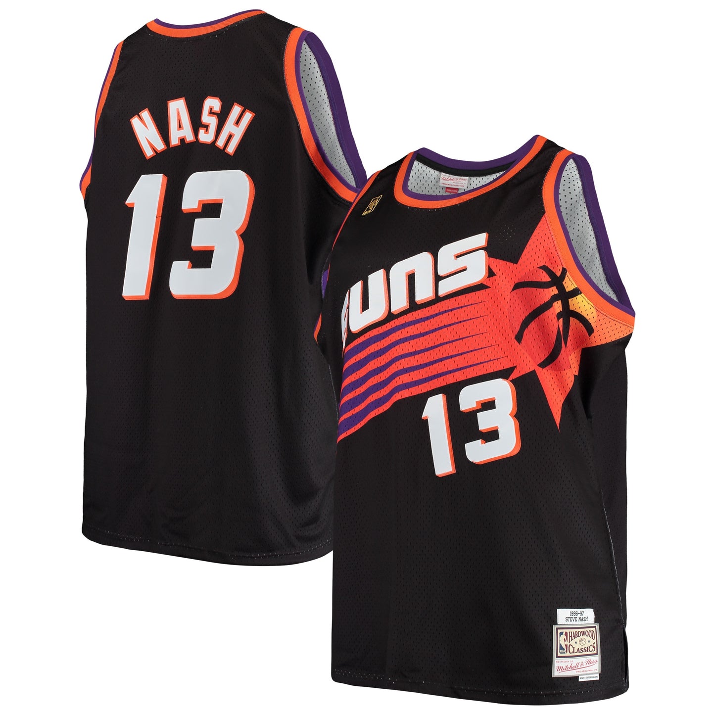 Steve Nash Phoenix Suns Mitchell & Ness Big & Tall Hardwood Classics 1996/97 Swingman Jersey - White