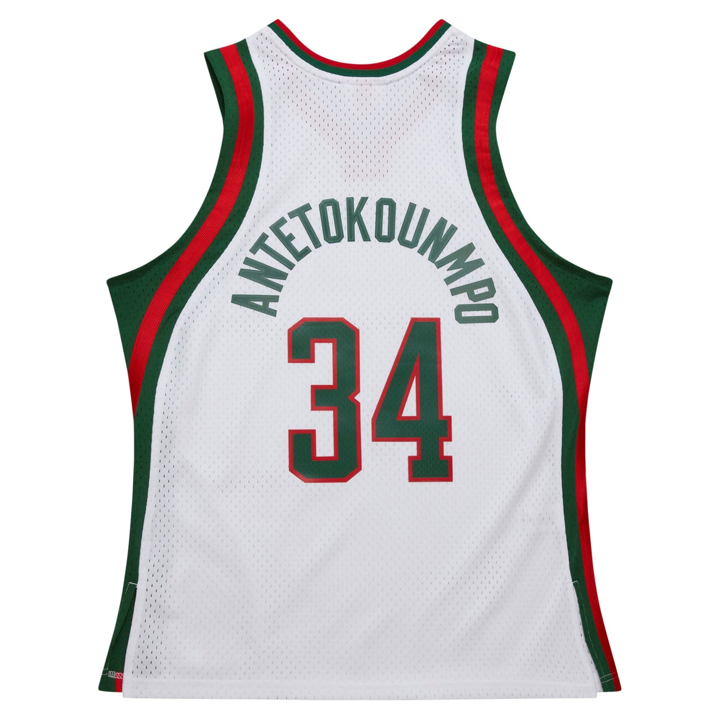 Giannis Antetokounmpo Milwaukee Bucks Mitchell & Ness 2014/15 Hardwood Classics Swingman Jersey - Red