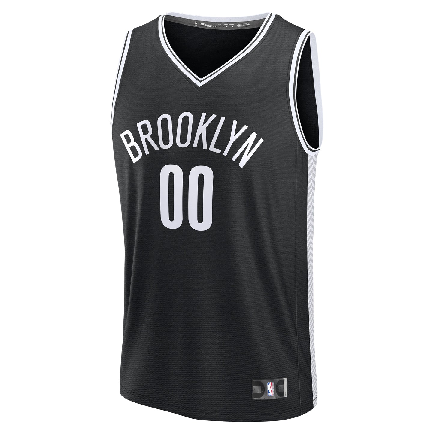Brooklyn Nets Fanatics Fast Break Custom Jersey - Icon Edition - Black