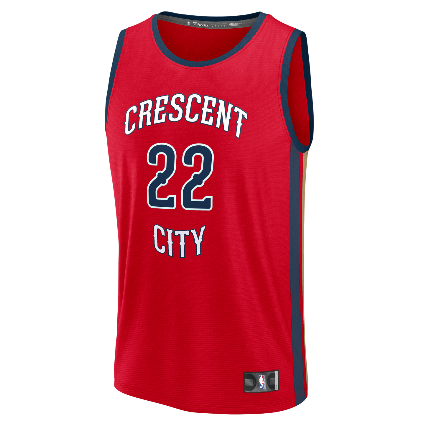 Derik Queen New Orleans Pelicans Fanatics Fast Break Replica Player Jersey - Statement Edition - Red