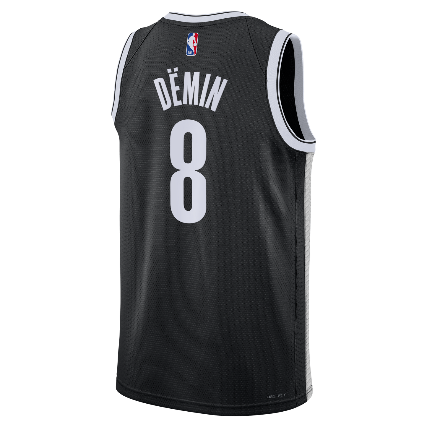 Egor Dëmin Brooklyn Nets Nike Unisex Swingman Jersey - Icon Edition - Black