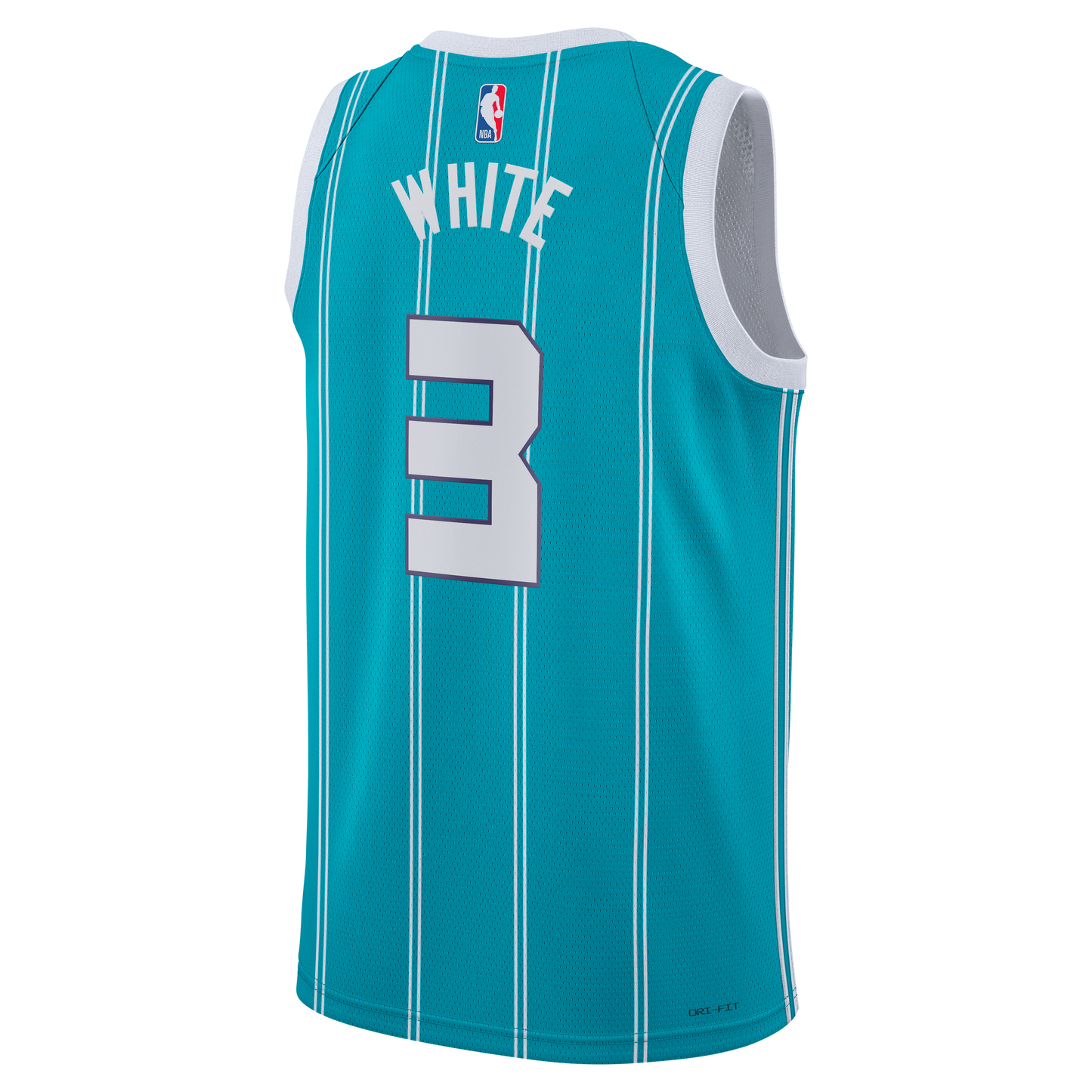 Coby White Charlotte Hornets Jordan Brand Unisex Swingman Jersey - Icon Edition - Teal