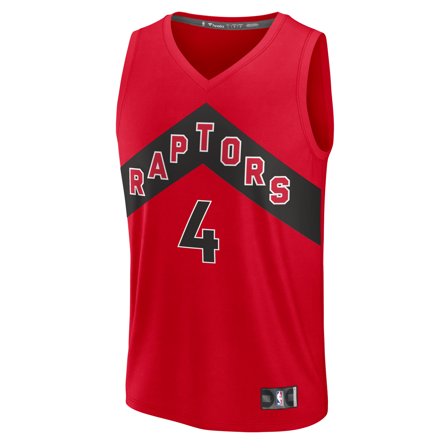 Scottie Barnes Toronto Raptors Fanatics Fast Break Replica Jersey - Icon Edition - Red