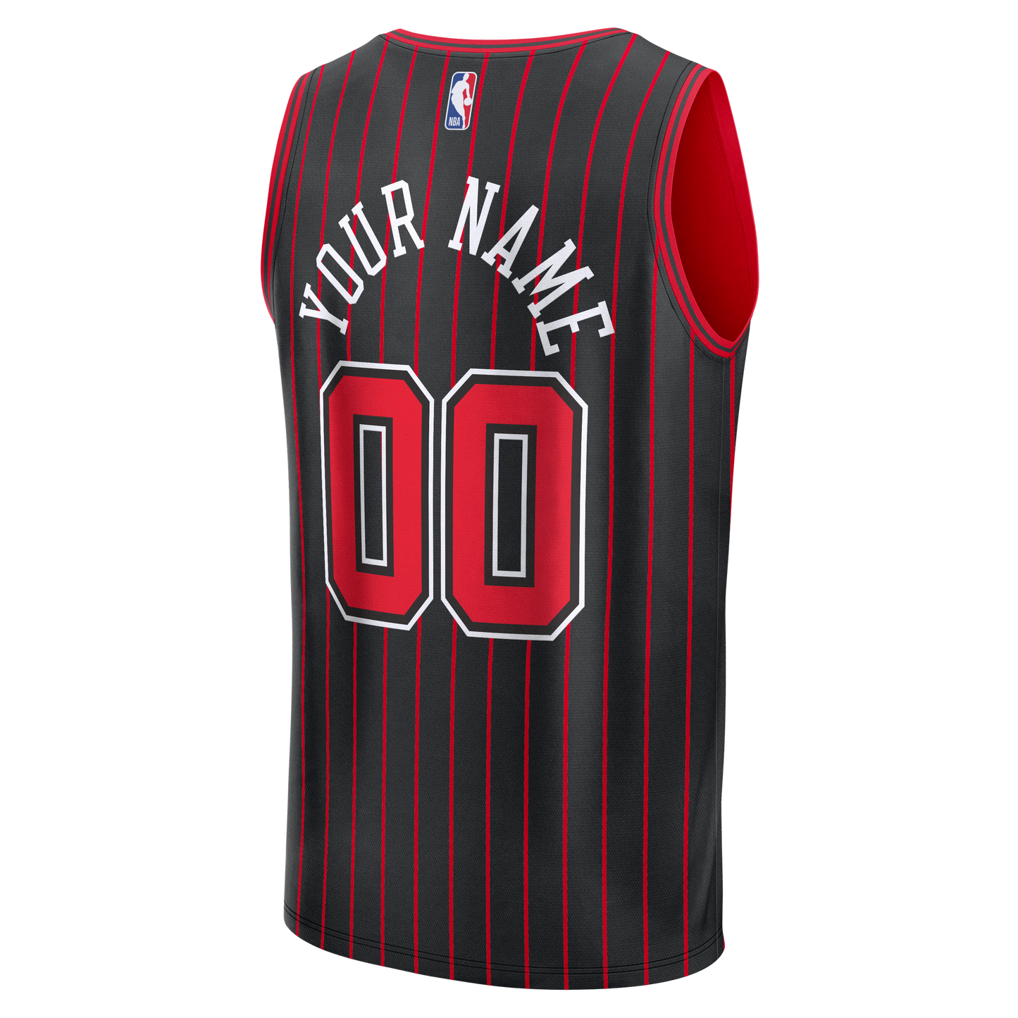 Chicago Bulls Fanatics Youth Fast Break Custom Jersey - Statement Edition - Black