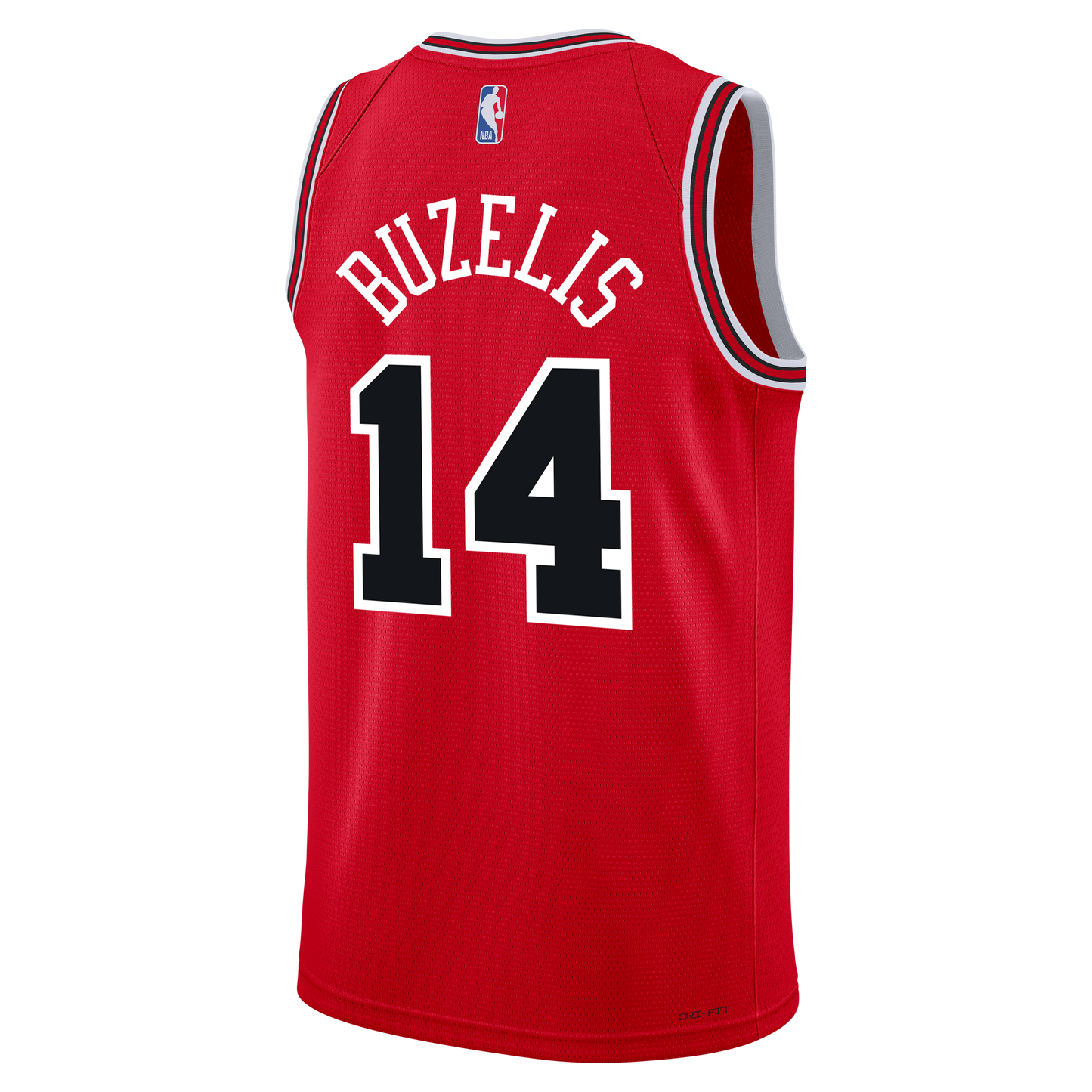 Matas Buzelis Chicago Bulls Nike Youth Swingman Jersey - Icon Edition - Red
