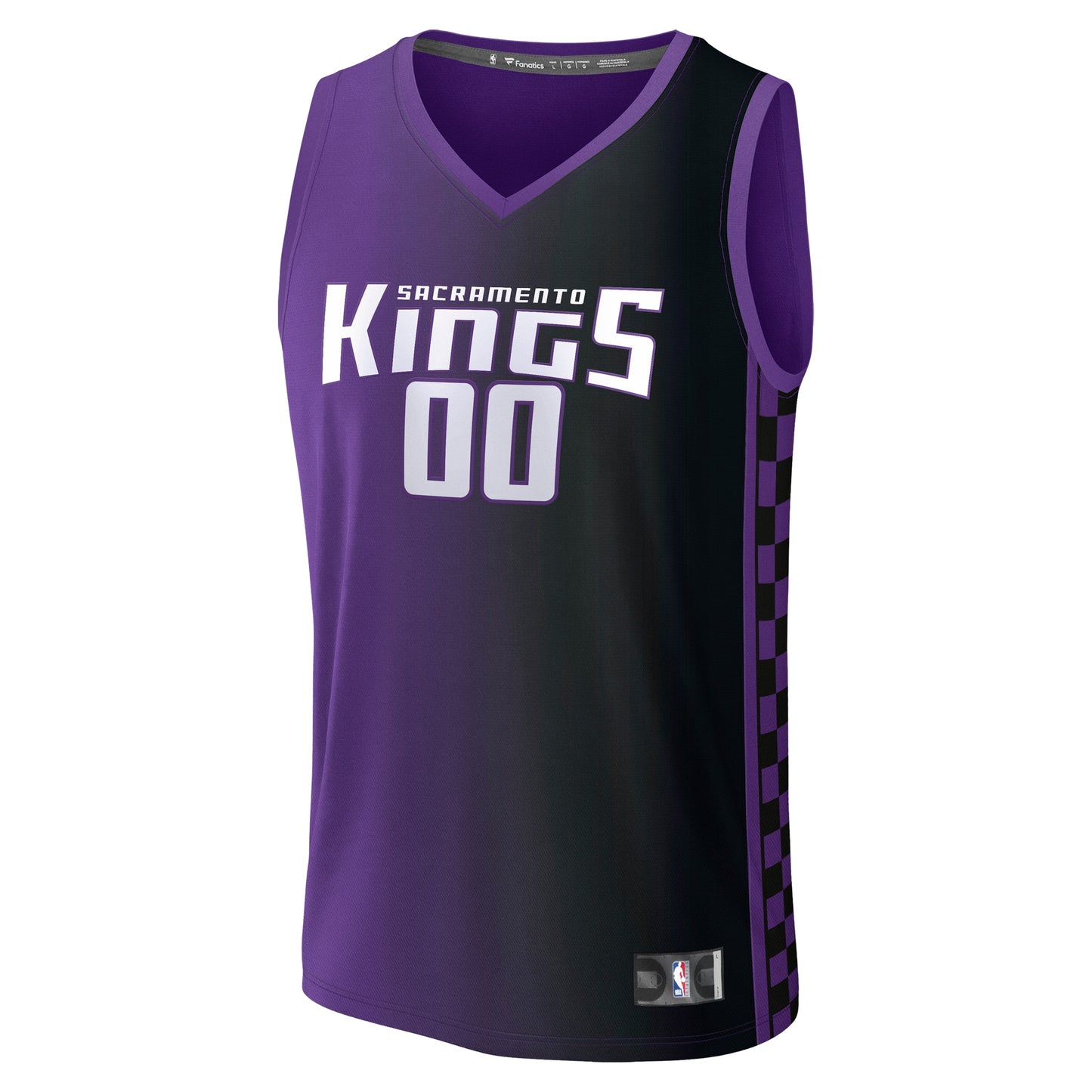 Sacramento Kings Fanatics Fast Break Custom Jersey - Statement Edition - Purple