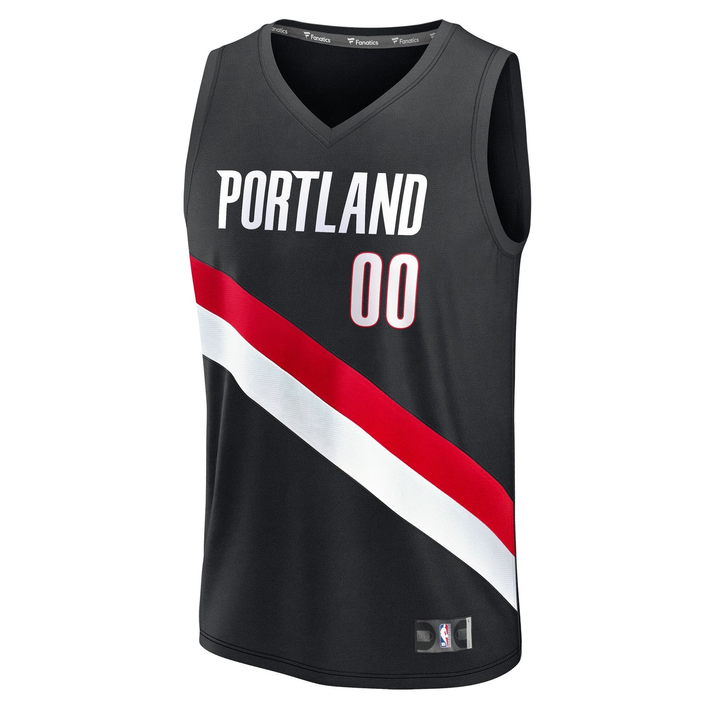 Scoot Henderson Portland Trail Blazers Fanatics Fast Break Replica Jersey - Icon Edition - Black