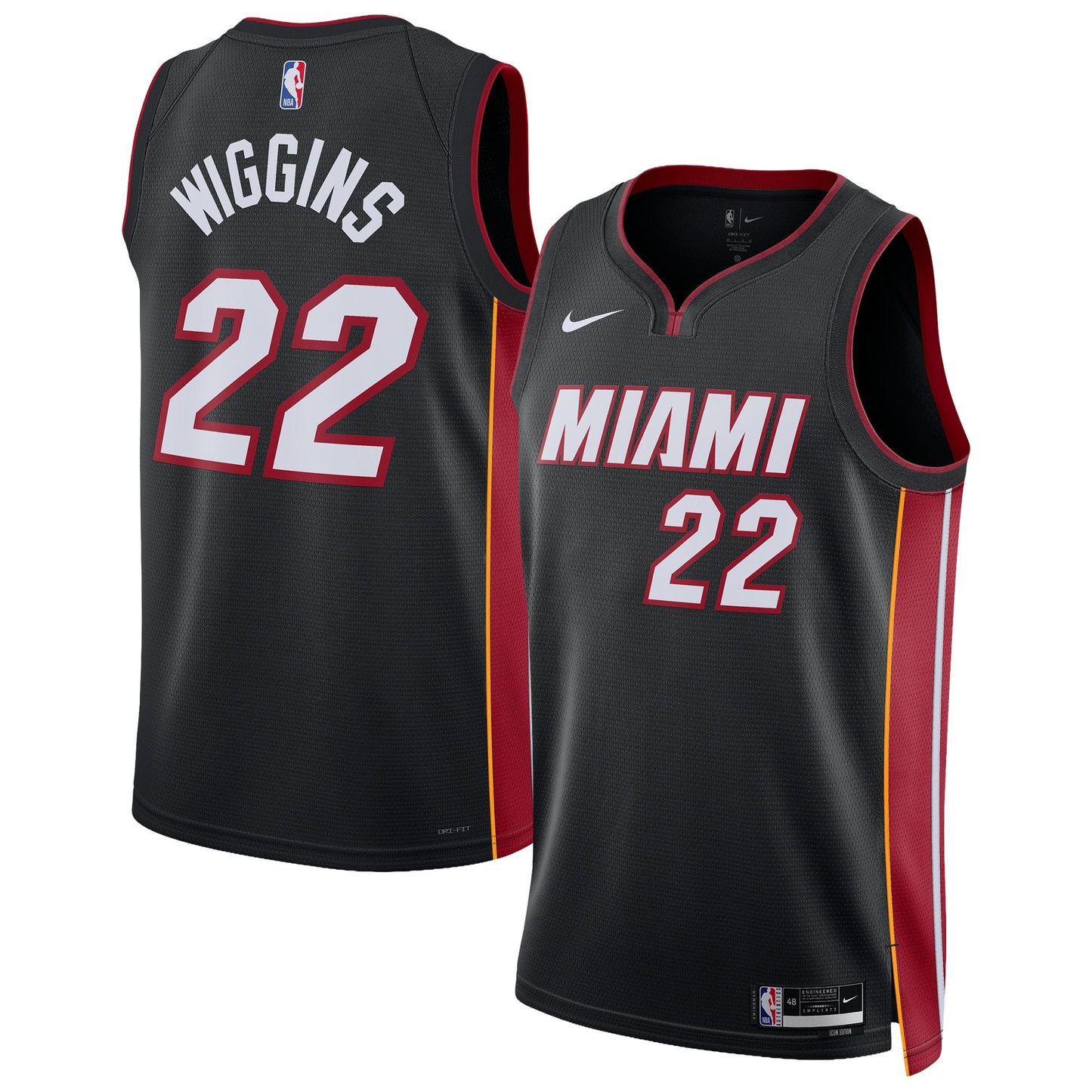 Andrew Wiggins Miami Heat Nike Unisex Swingman Player Jersey - Icon Edition - Black