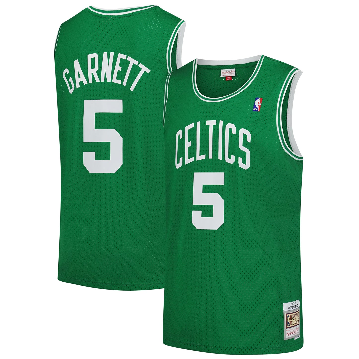 Kevin Garnett Boston Celtics Mitchell & Ness 2007/08 Hardwood Classics Swingman Jersey - Kelly Green