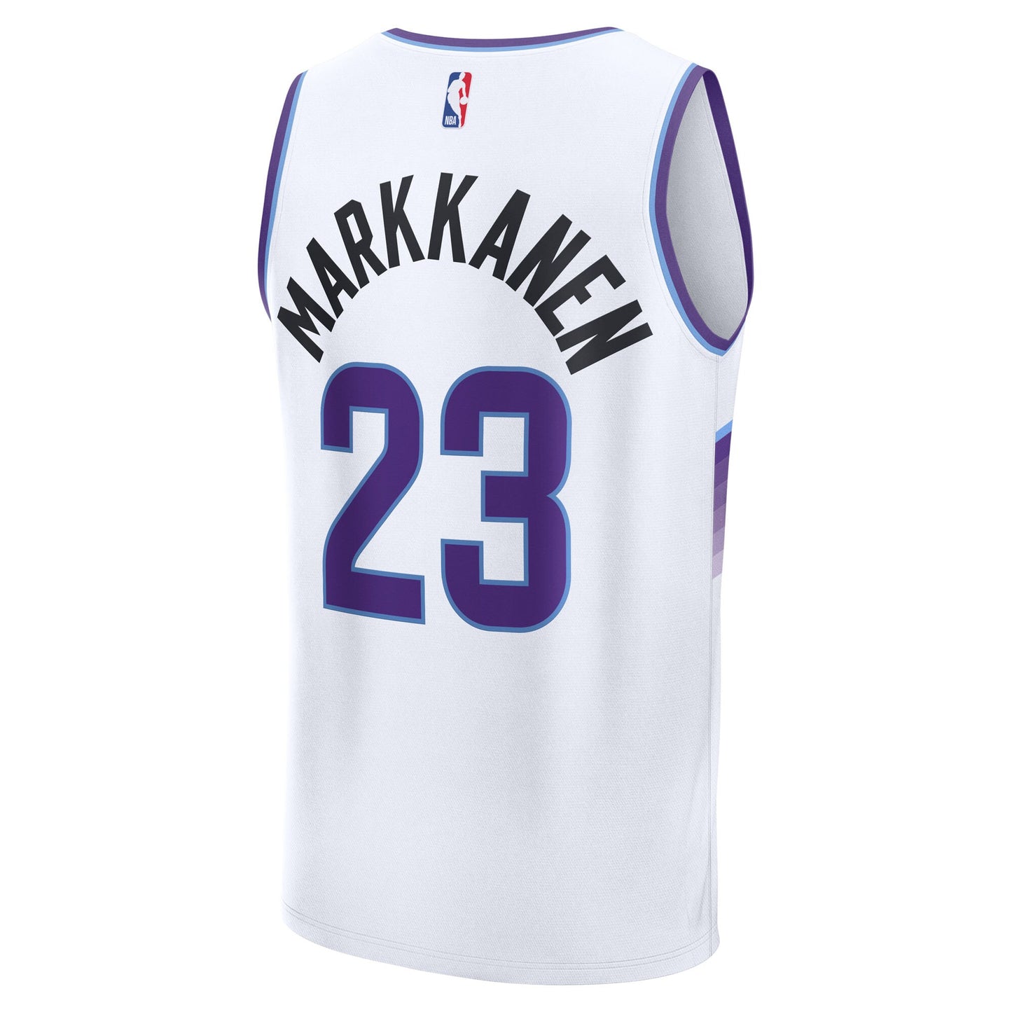 Lauri Markkanen Utah Jazz Fanatics Fast Break Replica Jersey - Association Edition - White