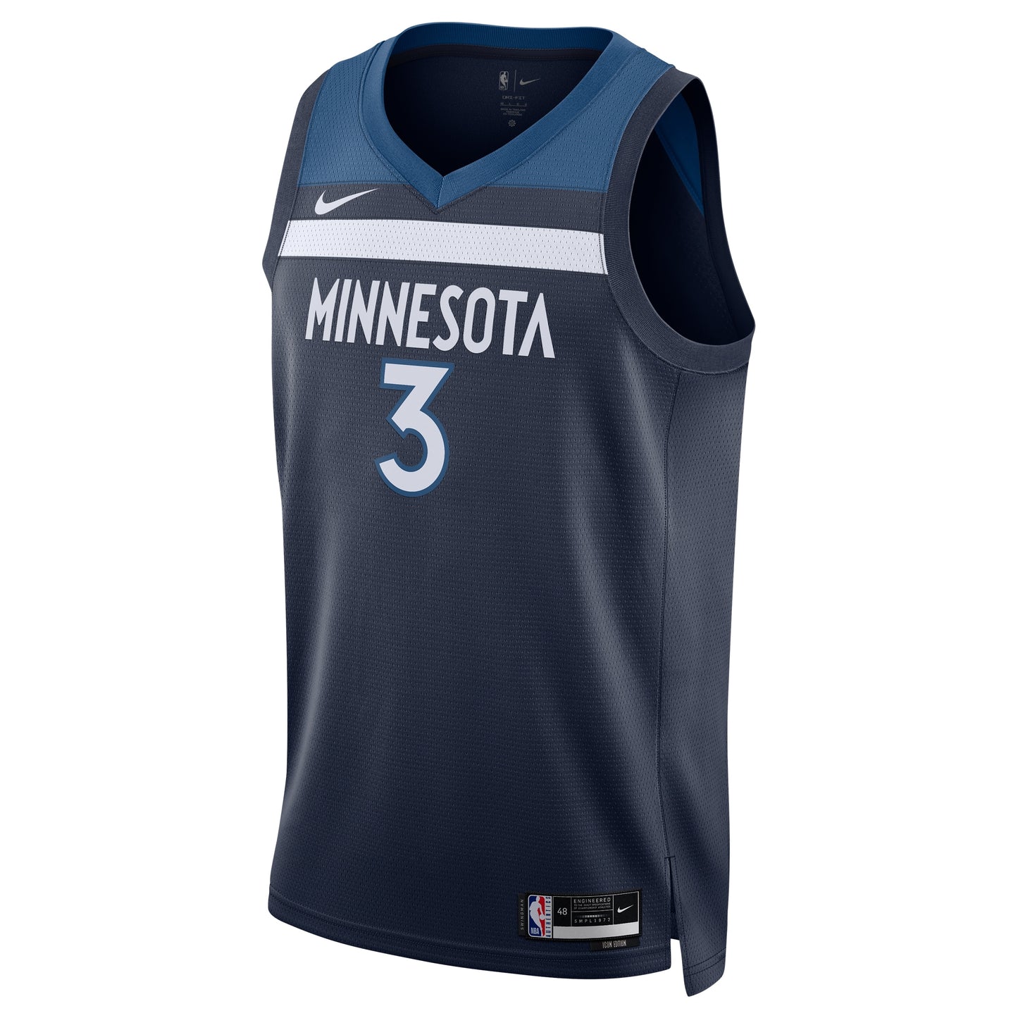 Jaden McDaniels Minnesota Timberwolves Nike Unisex Swingman Player Jersey - Icon Edition - Navy