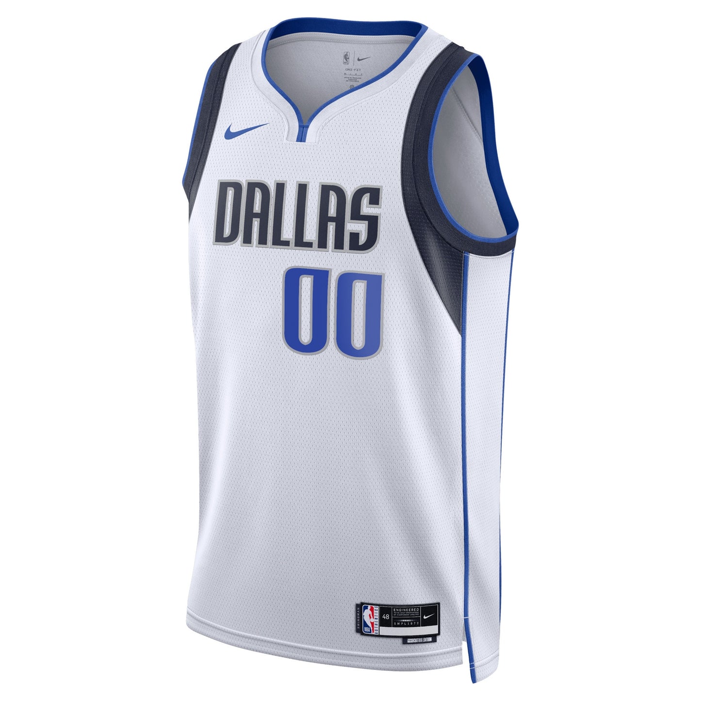 Dallas Mavericks Nike Unisex Swingman Custom Jersey Blue - Icon Edition