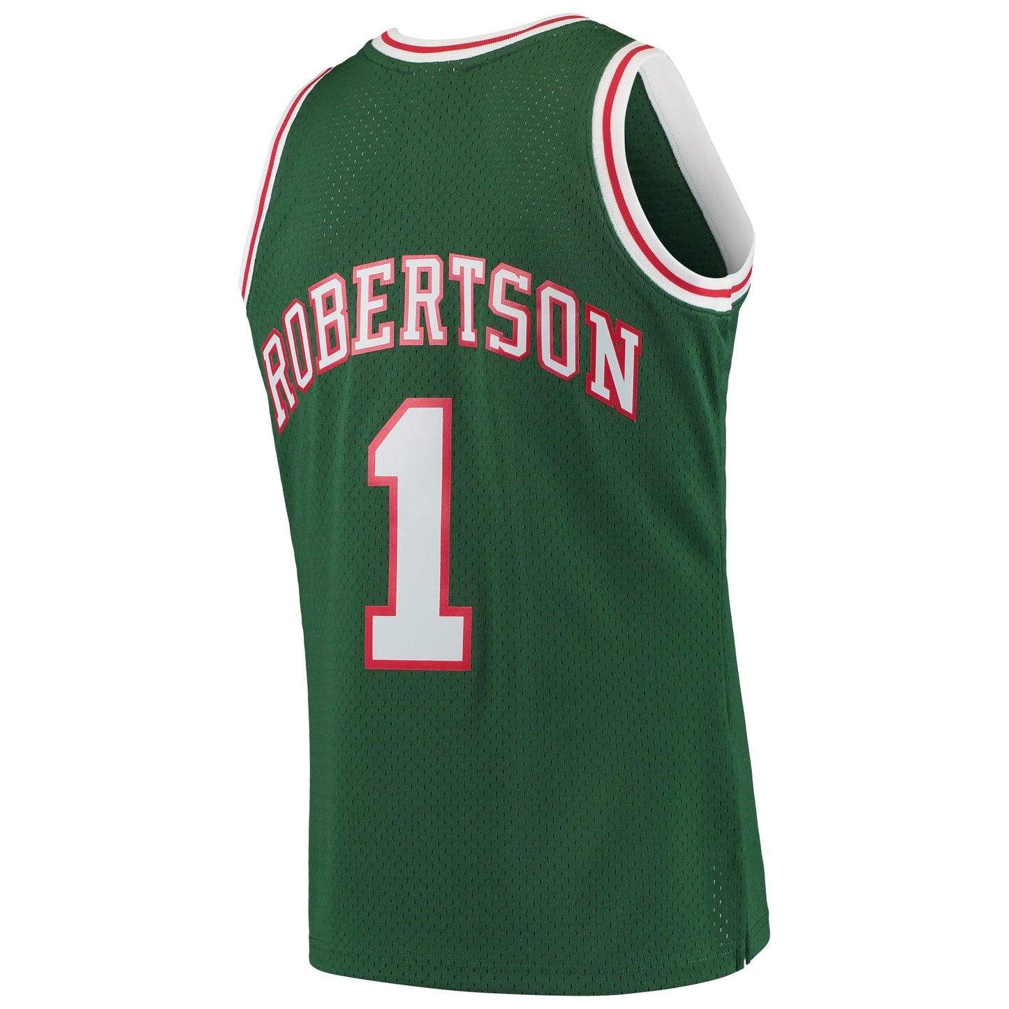 Oscar Robertson Milwaukee Bucks Mitchell & Ness Hardwood Classics Swingman Jersey - White