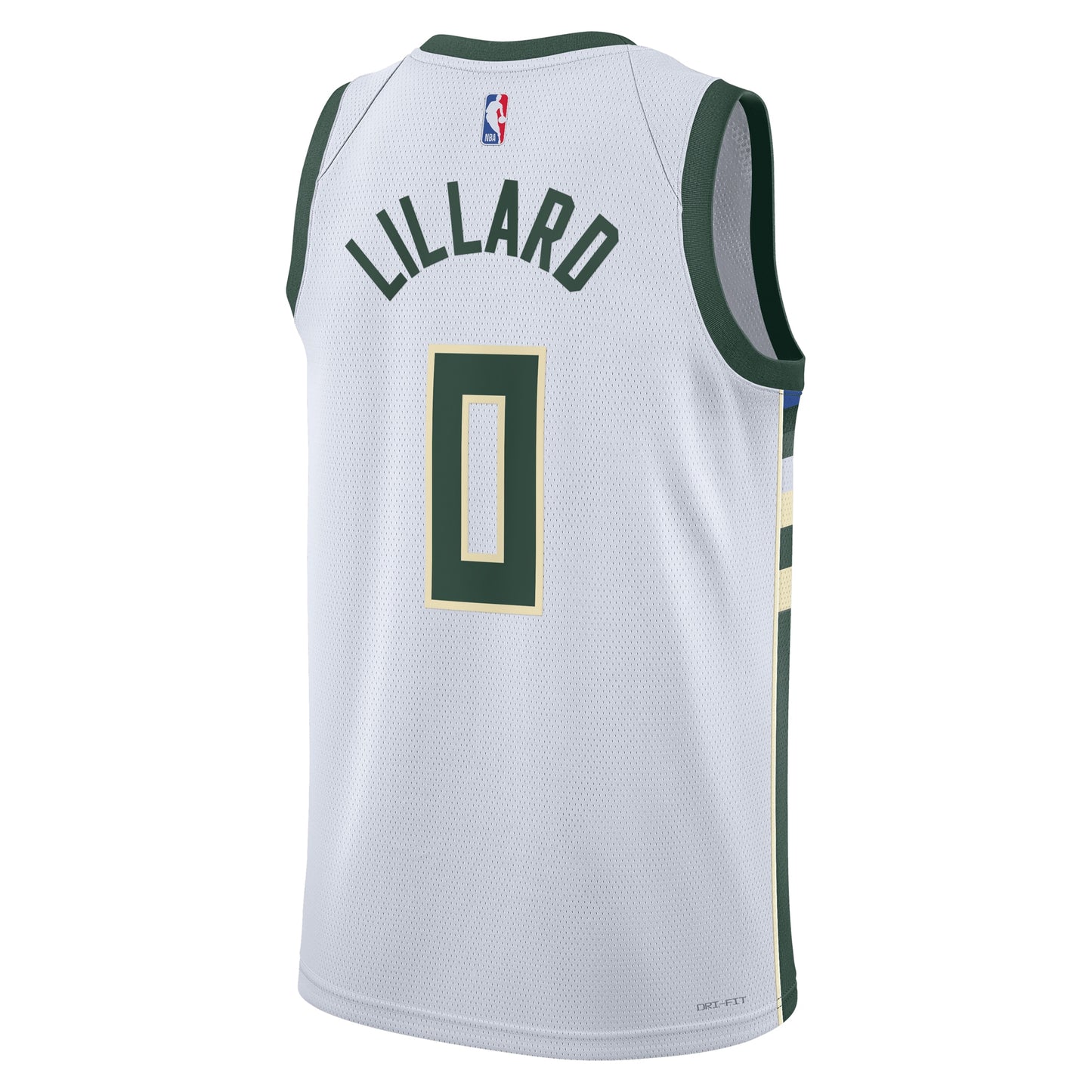 Damian Lillard Milwaukee Bucks Nike Unisex Fear The Deer Swingman Player Jersey - Association Edition - White
