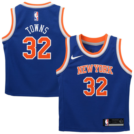 Karl-Anthony Towns New York Knicks Nike Preschool Replica Swingman Jersey - Icon Edition - Blue