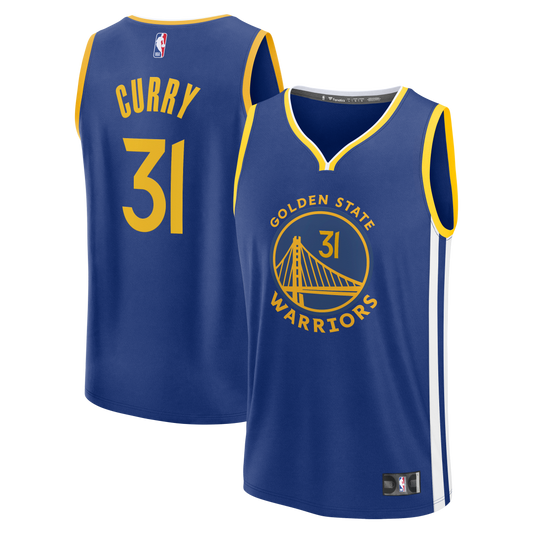 Seth Curry Golden State Warriors Fanatics Fast Break Replica Jersey - Blue - Icon Edition