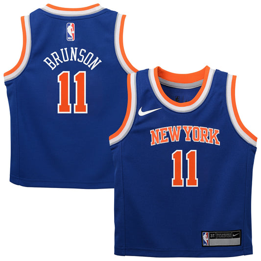 Jalen Brunson New York Knicks Nike Toddler Replica Swingman Jersey - Icon Edition - Blue