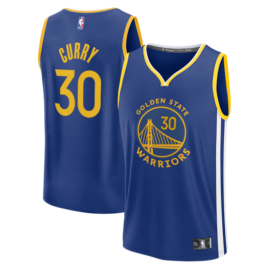 Stephen Curry Golden State Warriors Fanatics Fast Break Replica Jersey - Icon Edition - Royal