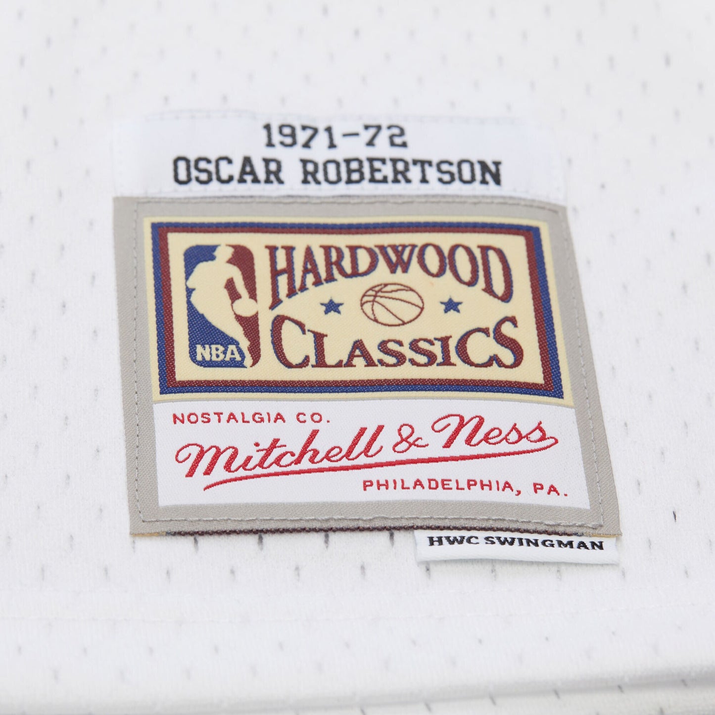 Oscar Robertson Milwaukee Bucks Mitchell & Ness Hardwood Classics Swingman Jersey - White