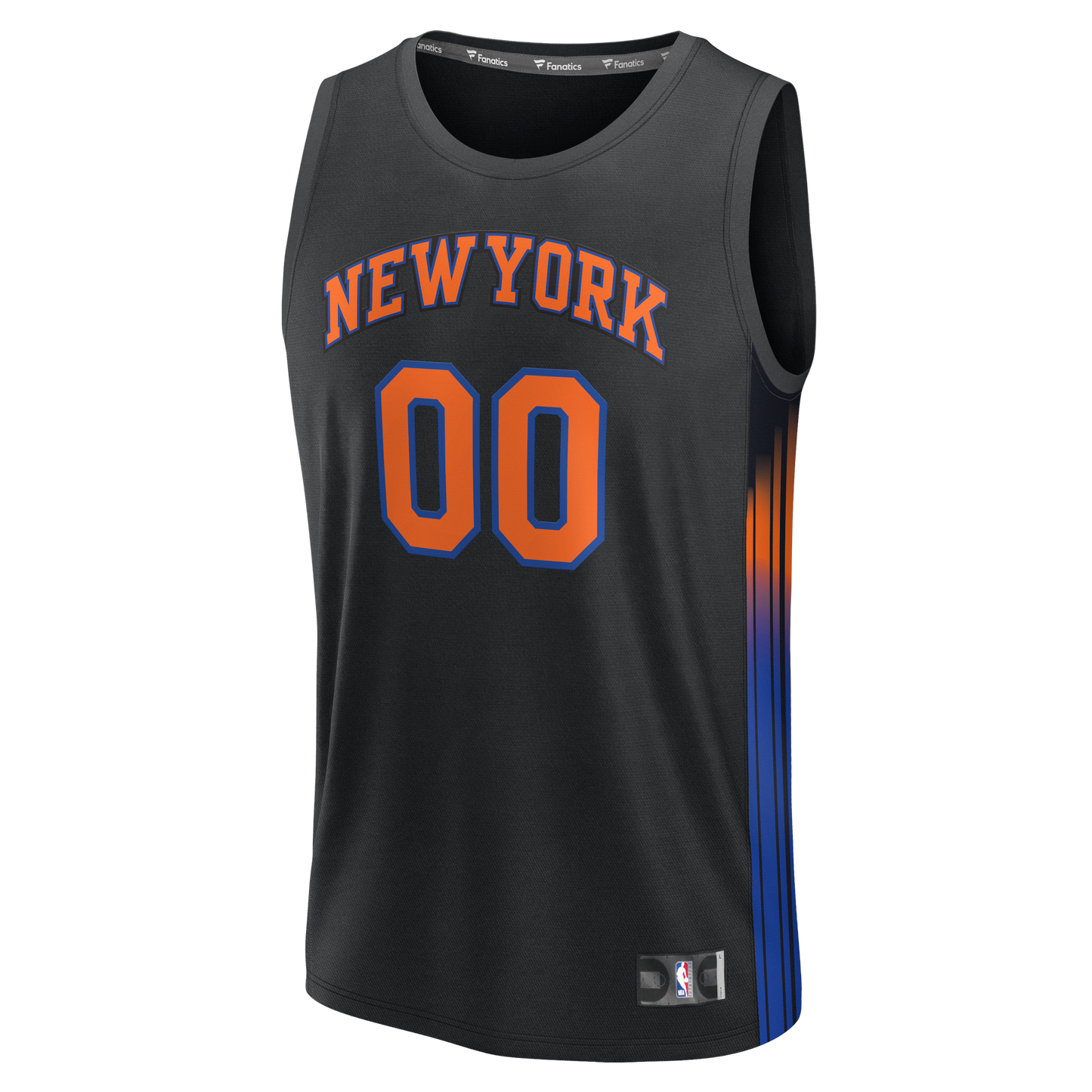 New York Knicks Fanatics Youth Fast Break Custom Jersey - Association Edition - White