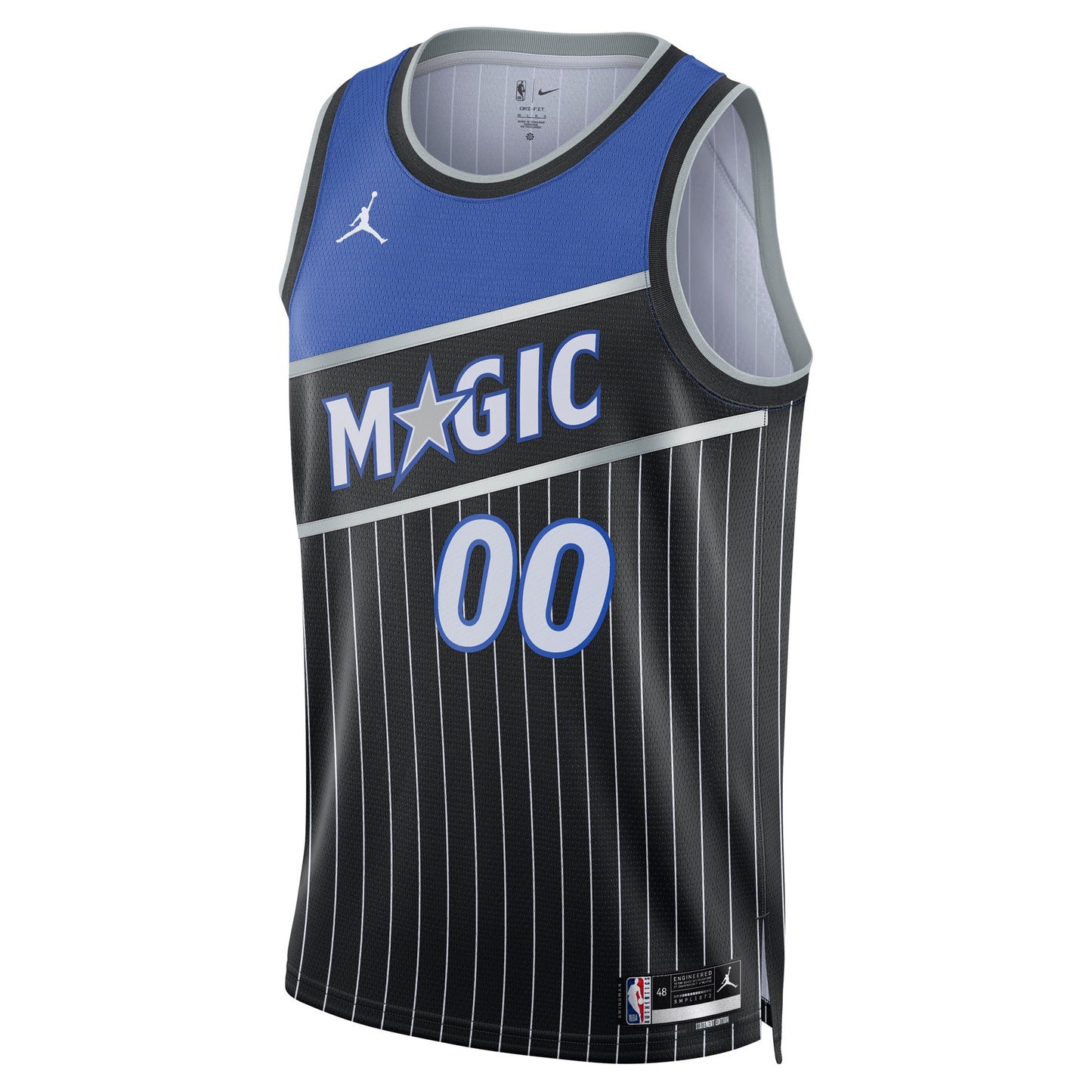 Orlando Magic Jordan Brand Unisex Swingman Custom Jersey - Statement Edition - Black