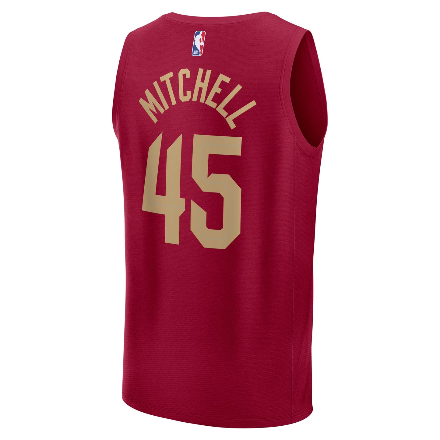 Donovan Mitchell Cleveland Cavaliers Fanatics Fast Break Replica Player Jersey - Icon Edition - Wine