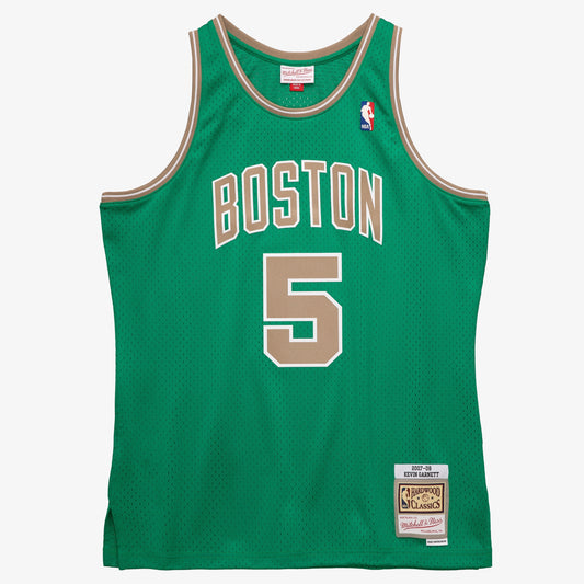 Kevin Garnett Boston Celtics Mitchell & Ness 2007-08 Hardwood Classics Swingman Jersey - Kelly Green