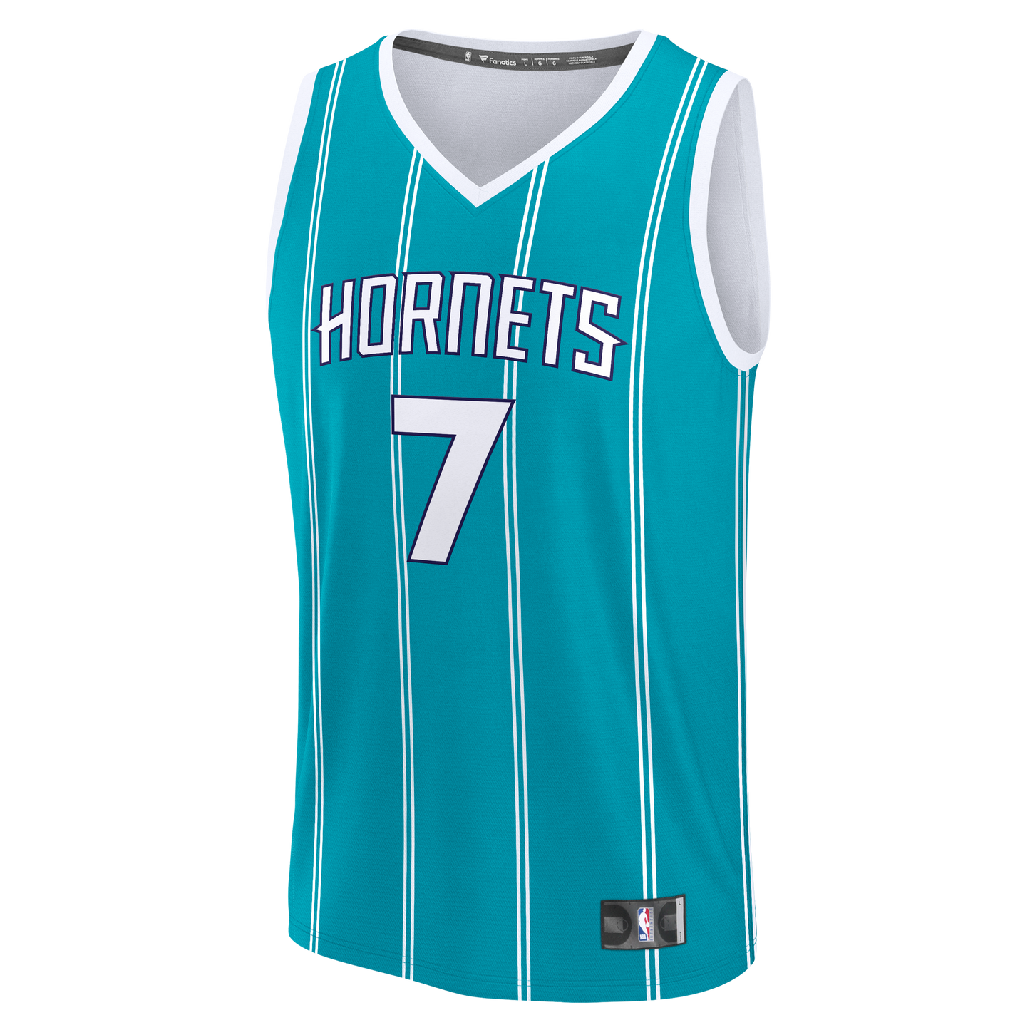 Kon Knueppel Charlotte Hornets Fanatics 2025 NBA Draft First Round Pick Fast Break Replica Jersey - Icon Edition - Teal