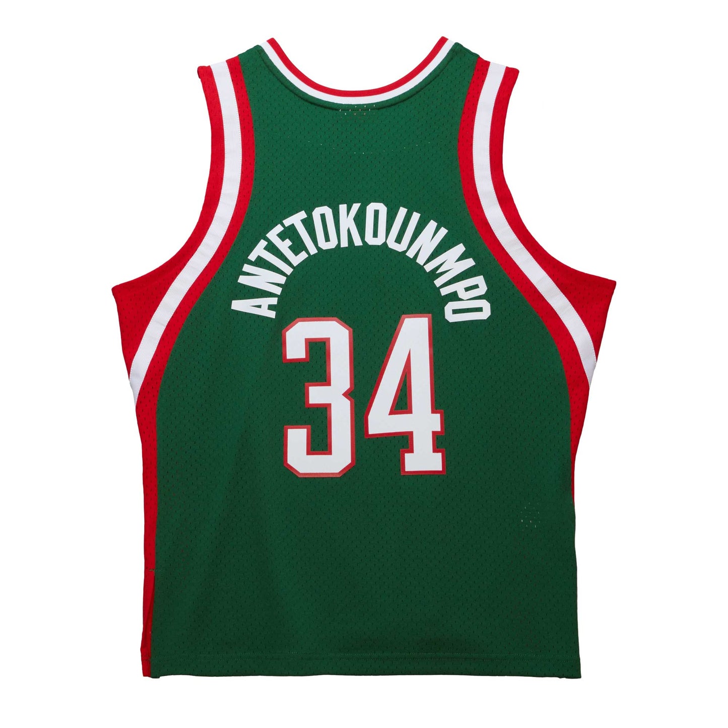 Giannis Antetokounmpo Milwaukee Bucks Mitchell & Ness 2014/15 Hardwood Classics Swingman Jersey - Red