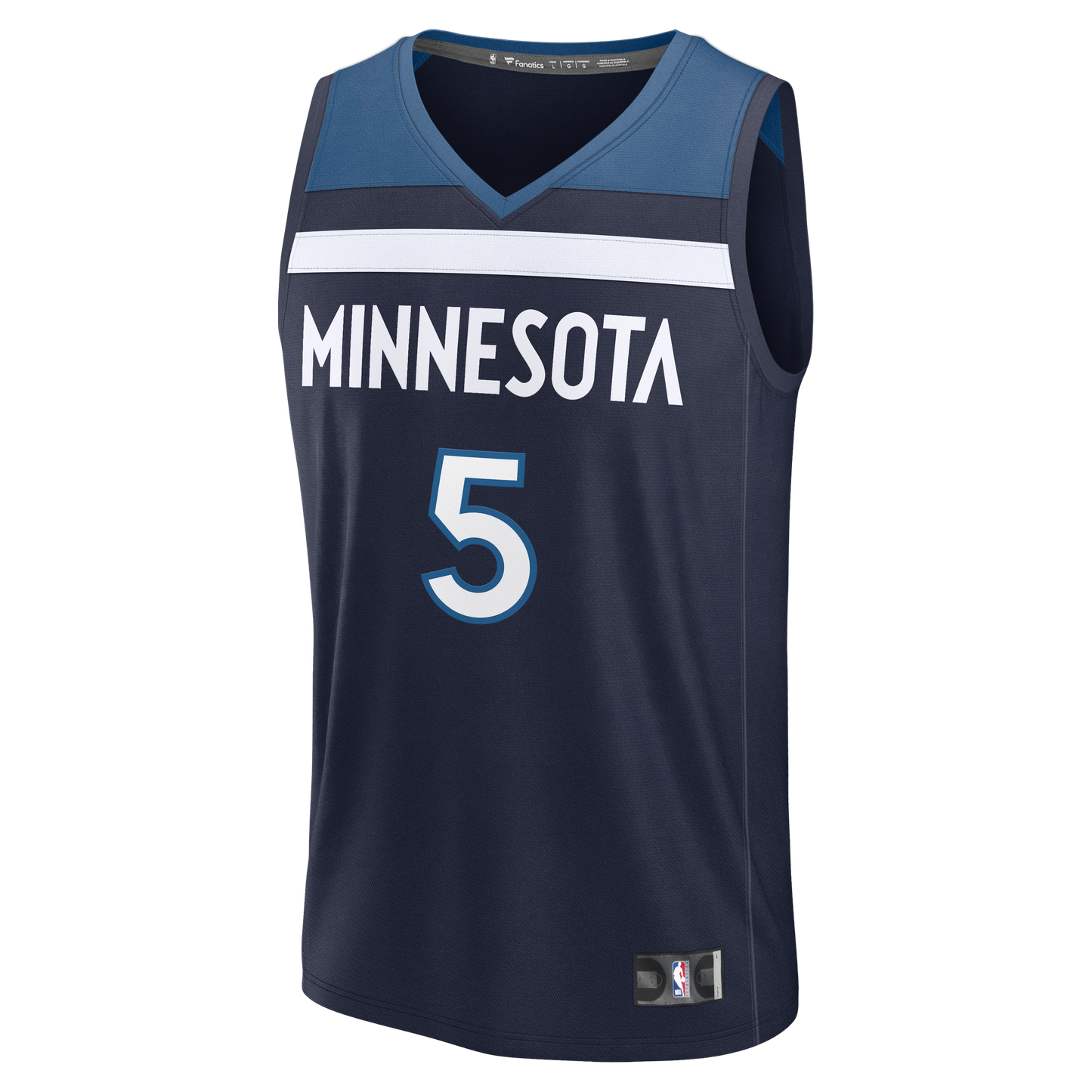 Anthony Edwards Minnesota Timberwolves Fanatics Fast Break Replica Player Jersey - Icon Edition - Navy